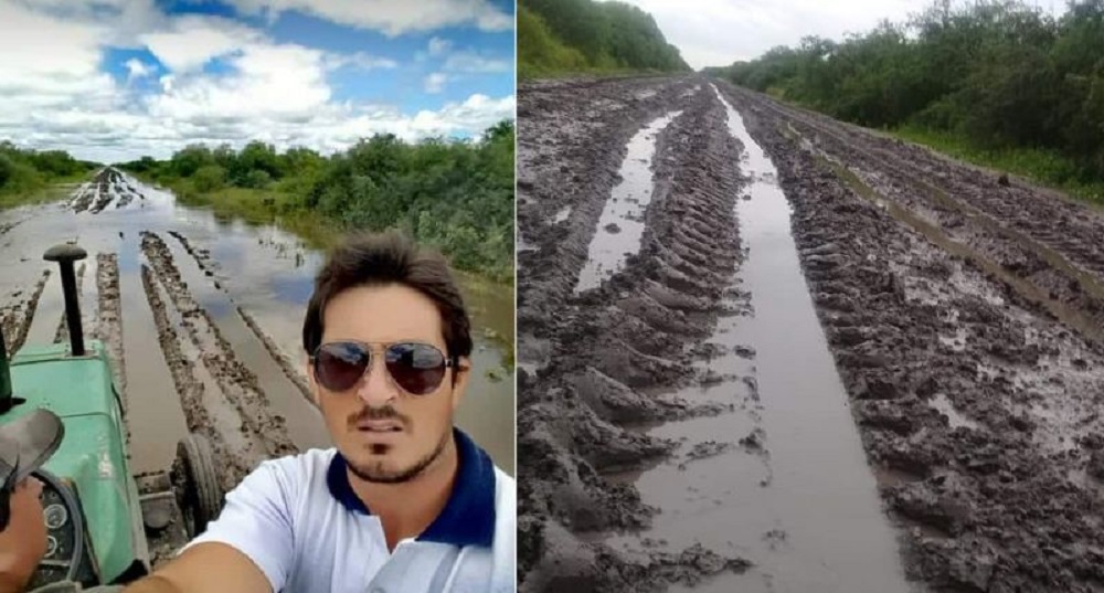 «Los Amores: Queremos que den solución a esos 12 kilómetros de barro por Ruta 3»