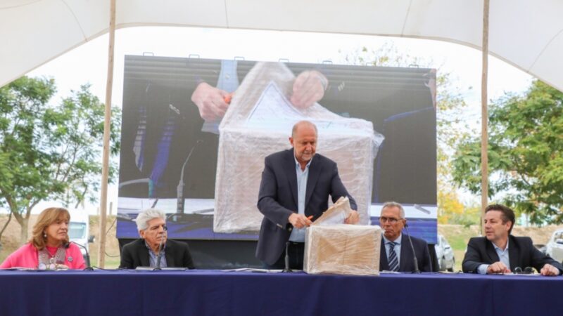 Comienza la construcción de las defensas que protegerán a la ciudad de San Javier