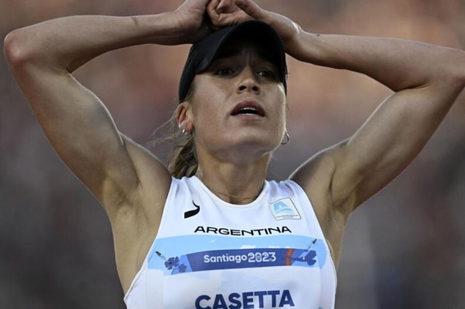 La atleta argentina Casetta es campeona panamericana a seis meses de ser madre