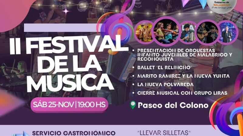 Malabrigo: Preparan «II Festival de Música» en homenaje a la ciudad ¿Quiénes actúan?