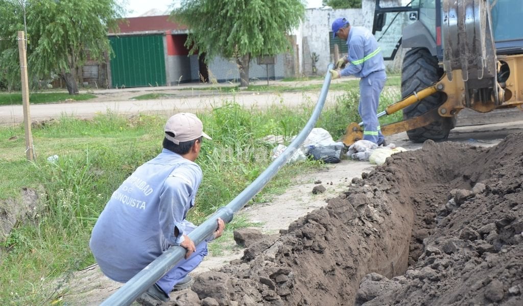Finalizó la primera etapa de conexiones domiciliarias de agua potable en Barrio América