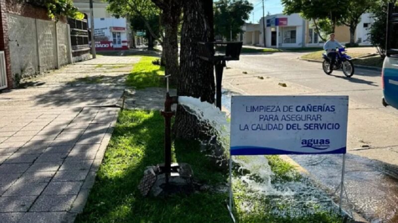 Por 10 horas habrá baja presión de agua en varios barrios de Reconquista
