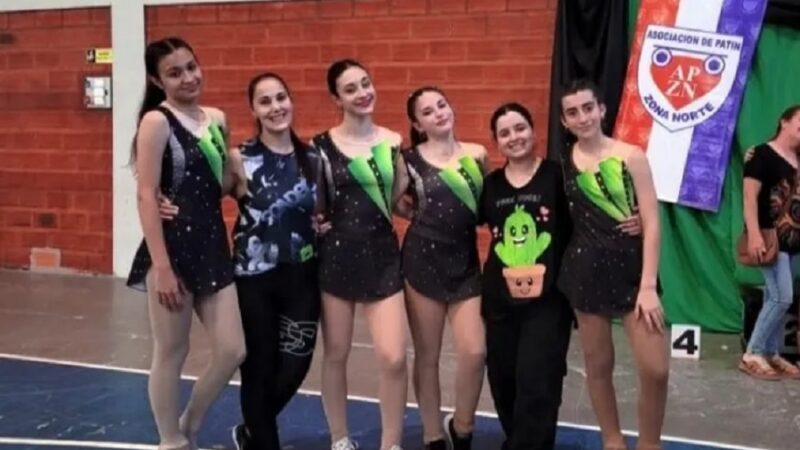 Patinadoras de Platense compitieron en el Torneo Zonal