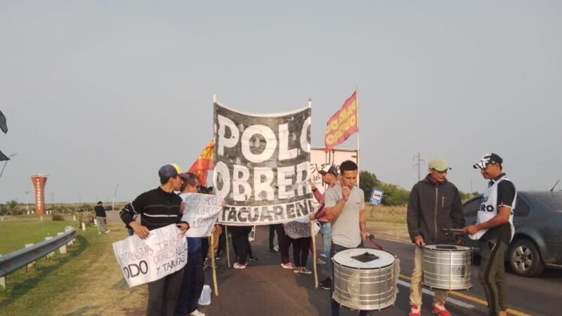 Movimientos sociales también se manifestaron en Tacuarendí ¿Qué reclaman?