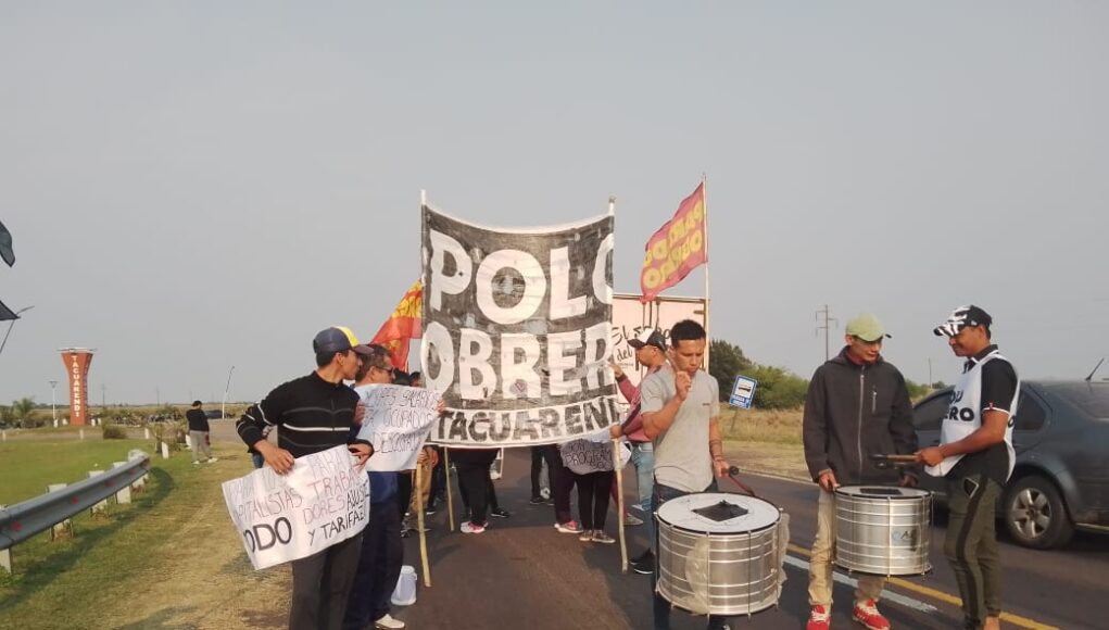 Movimientos sociales también se manifestaron en Tacuarendí ¿Qué reclaman?