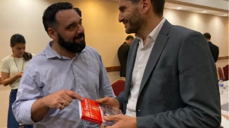 VERA | Chiqui Rojas recibió el diploma para asumir como diputado provincial