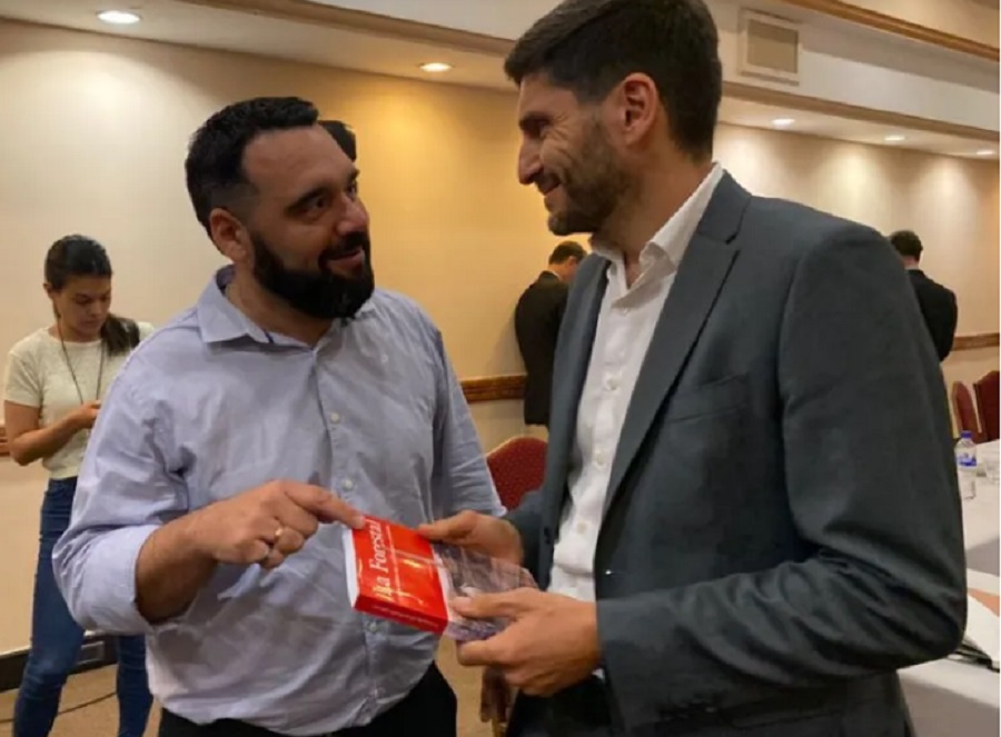 VERA | Chiqui Rojas recibió el diploma para asumir como diputado provincial