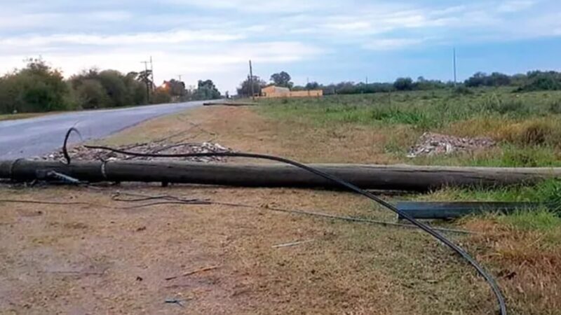 El temporal dejó sin luz a Calchaquí, Margarita, Reconquista y zona