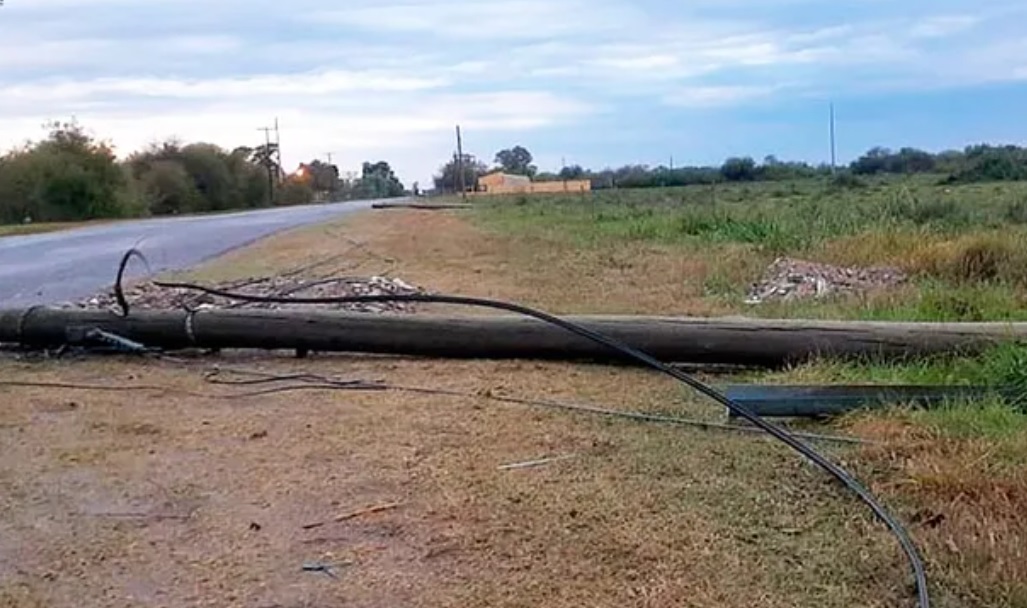 El temporal dejó sin luz a Calchaquí, Margarita, Reconquista y zona