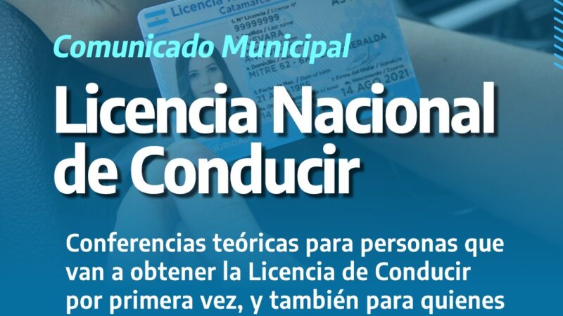 Romang: conferencias para obtener licencia de conducir