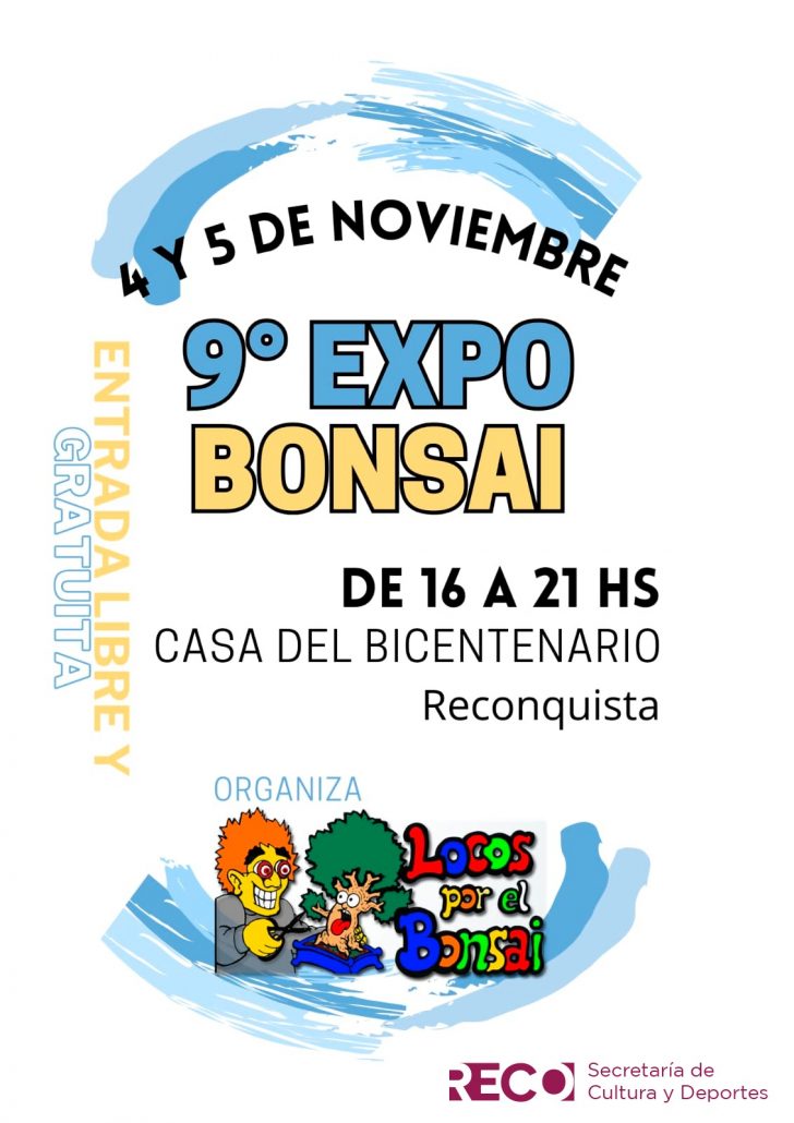 9° Expo Bonsai en la Casa del Bicentenario de Reconquista ¿Qué puedo comprar?
