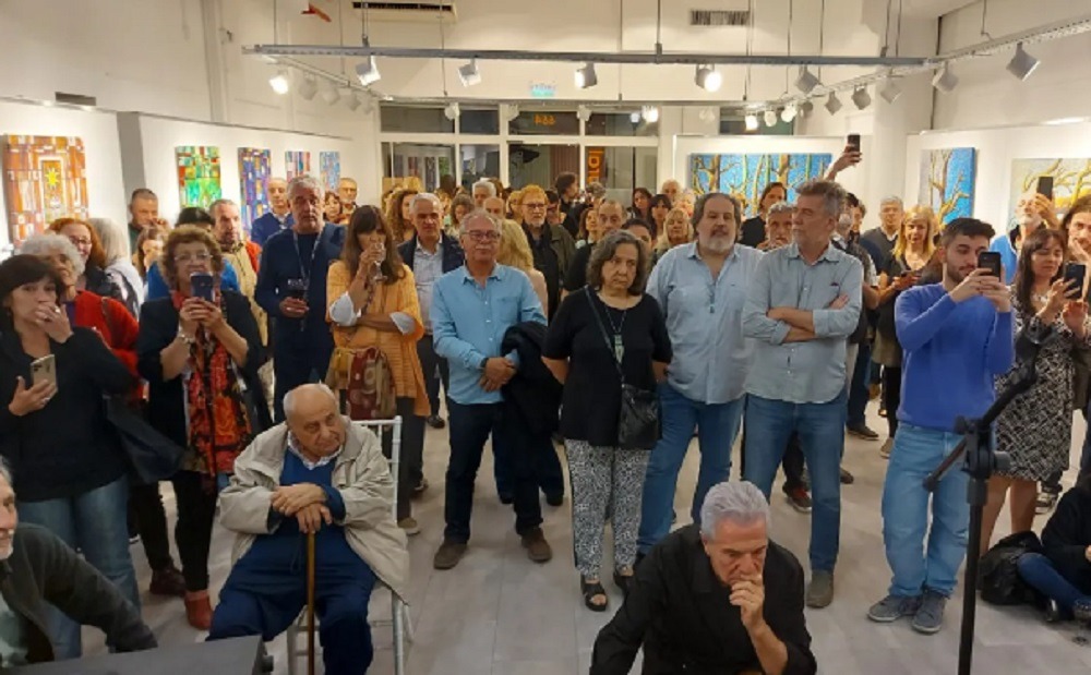 Luis Sartor inauguró su «Muestra de Pintura» en Buenos Aires