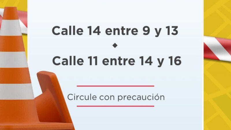Avellaneda: clausuran calle 14 para poner ornamentación de fin de año
