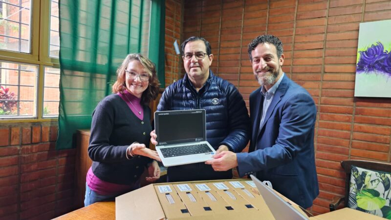 Reconquista: más de 300 computadoras para la Escuela Industrial