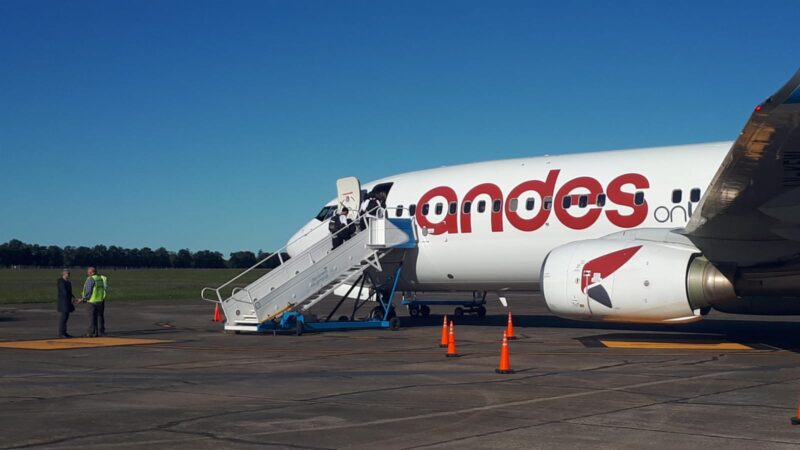 HISTÓRICO | Estudiantes de toda la región viajaron a Bariloche en avión