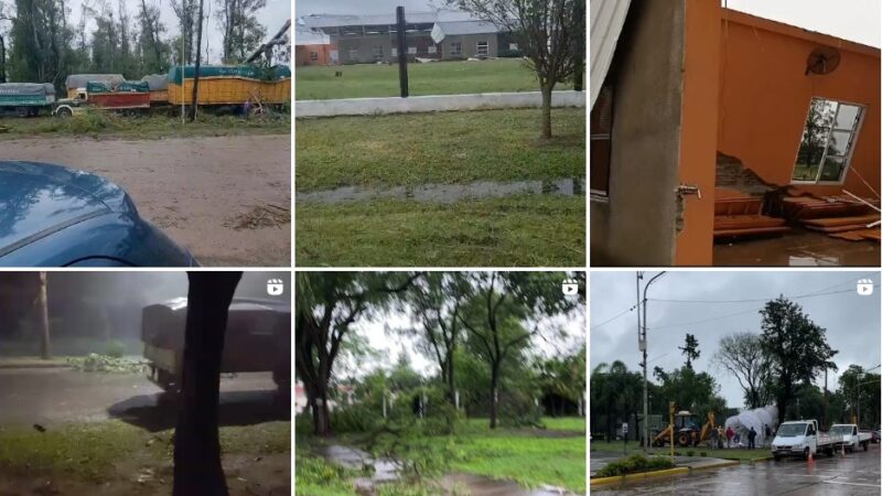 Pepe Sánchez te muestra lo que dejó el paso del temporal por el norte de Santa Fe