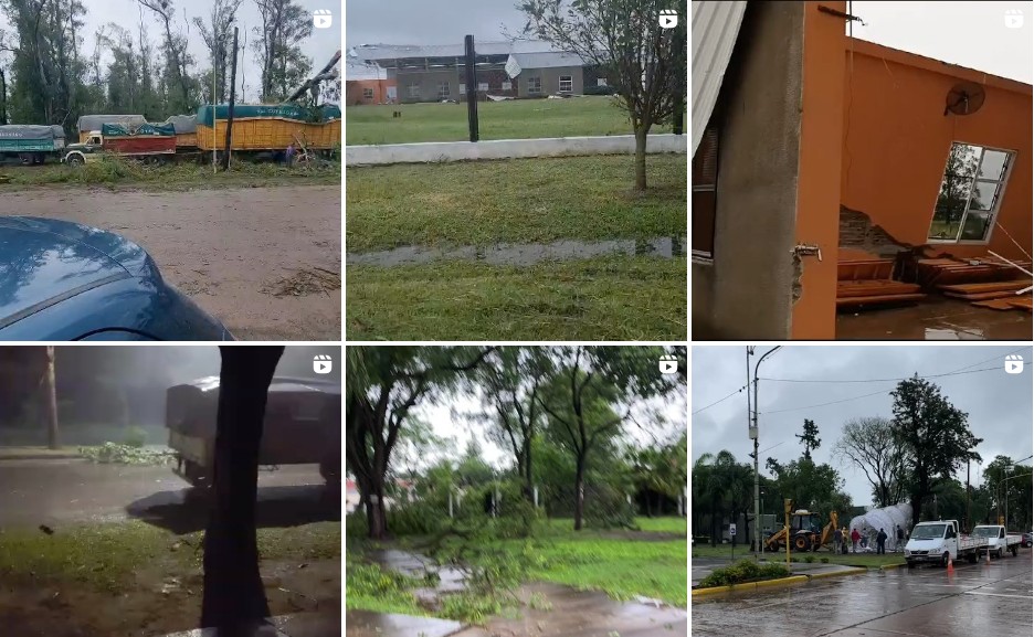 Pepe Sánchez te muestra lo que dejó el paso del temporal por el norte de Santa Fe