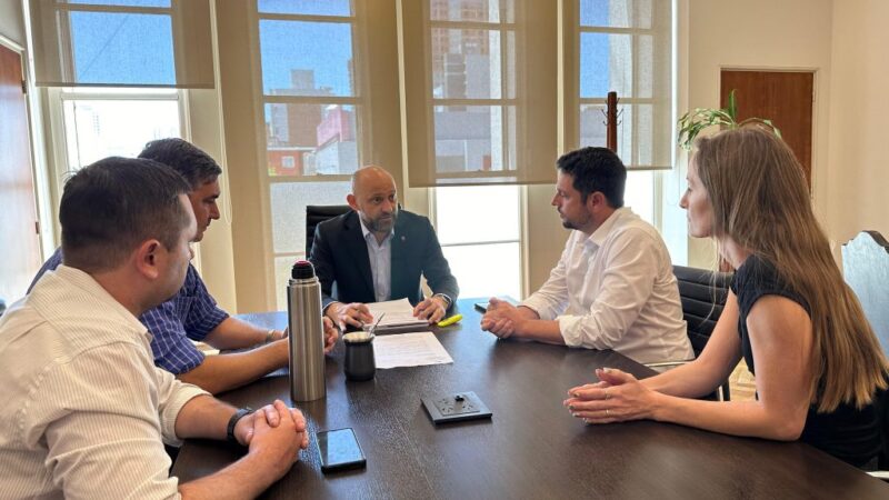 El Intendente Gonzalo Braidot hizo gestiones en Desarrollo Productivo