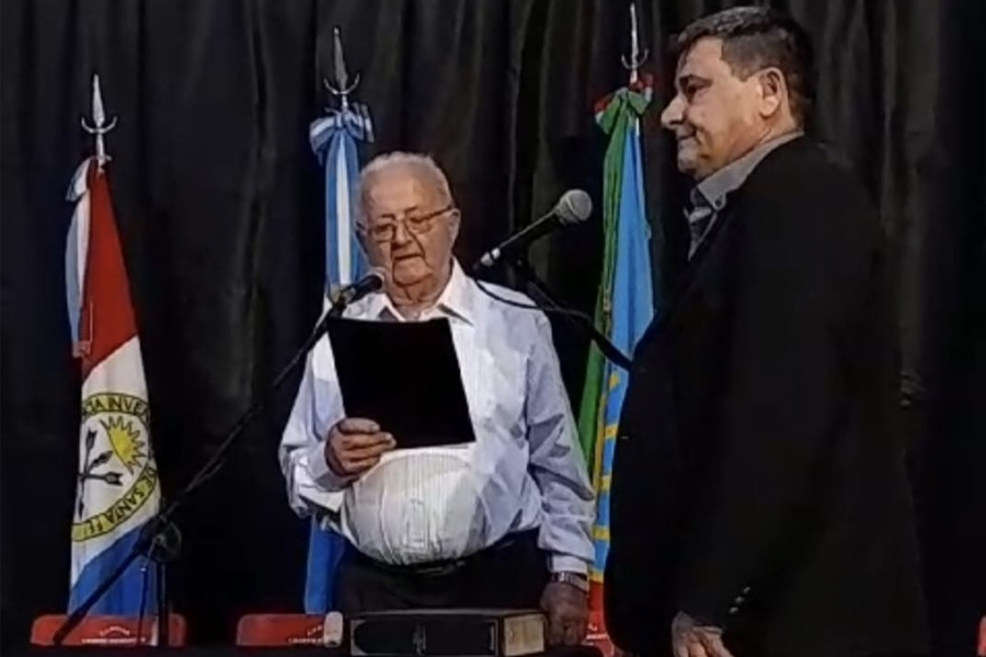 Nicanor Molinas: Roberto Giuliani inició su octava gestión en la presidencia comunal