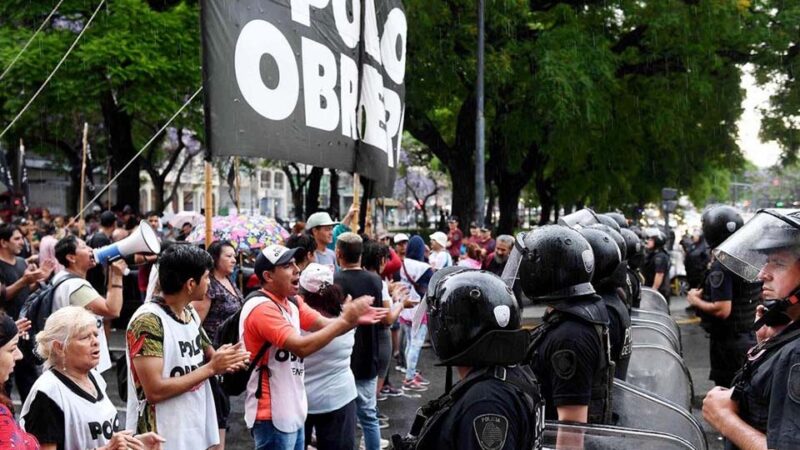 Oficializaron el protocolo de seguridad sobre protestas