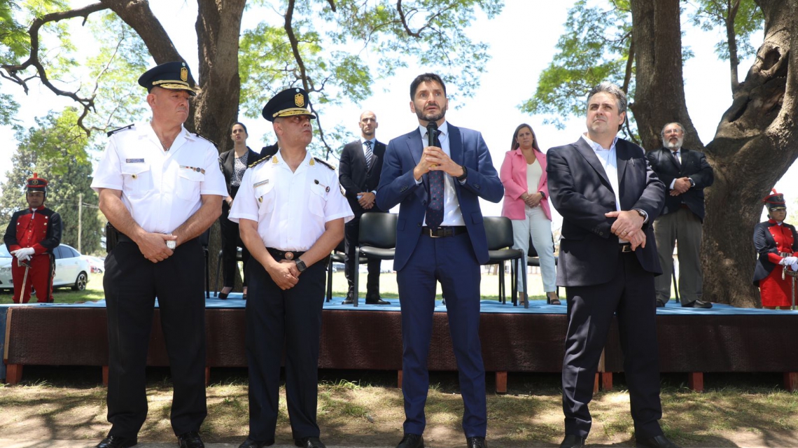 El ministro de Seguridad presentó a los nuevos jefes de la Policía