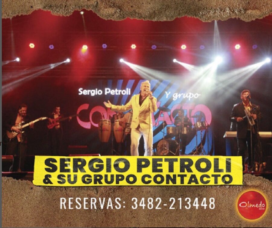Sergio Petroli & su grupo contacto actuarán en Olmedo BAR