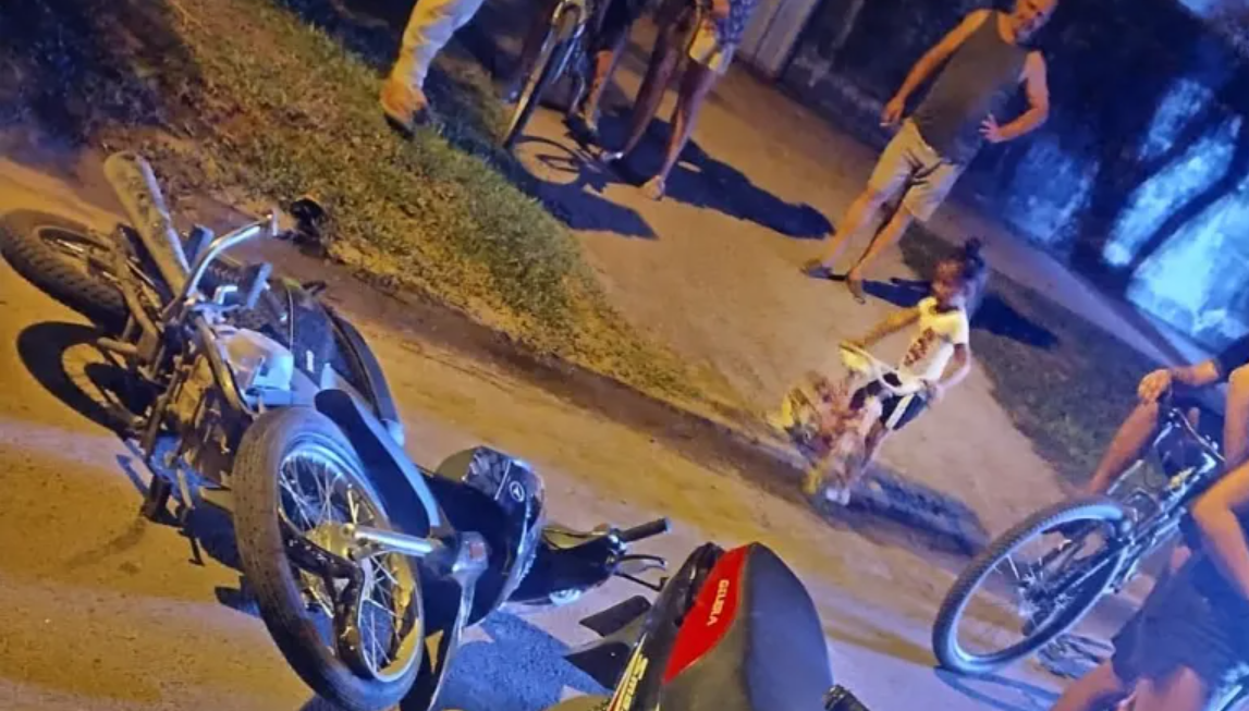 Villa Ocampo: Motociclistas heridos fueron derivados al Hospital Regional