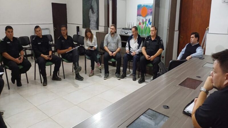 Operativo conjunto para garantizar el orden durante las fiestas