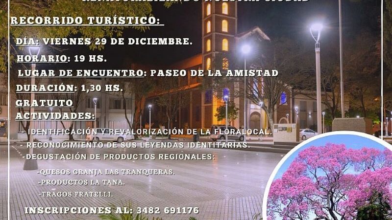 Invitan al recorrido turístico «Árboles Nativos y sus manifestaciones identitarias»