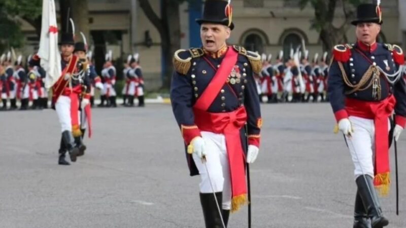 Un santafesino es el nuevo jefe del Regimiento de Patricios ¿Cómo se llama?