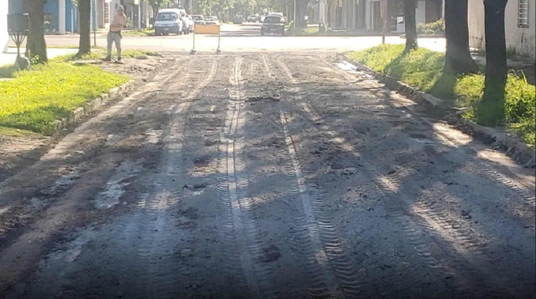El gobierno de Reconquista avanza en la pavimentación de Iturraspe