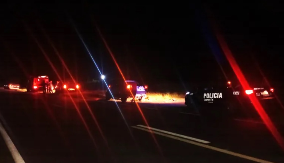 Villa Ocampo: tres vehículos chocaron en la curva del Paraje Las Mercedes