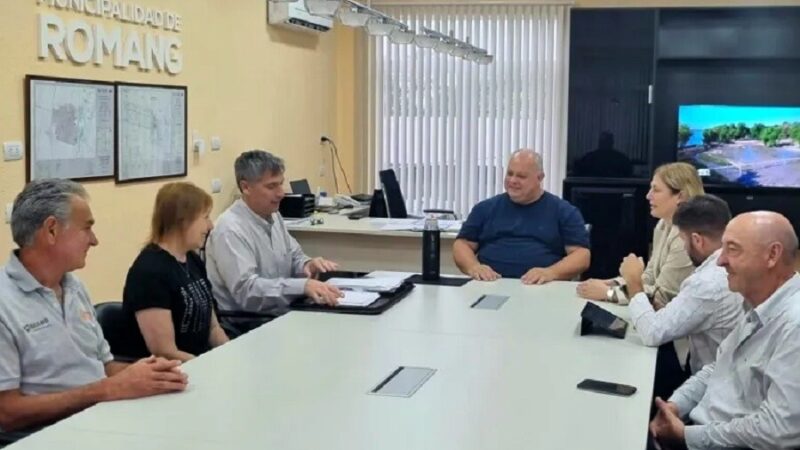Romang: a vicegobernadora Scaglia se reunió con el intendente