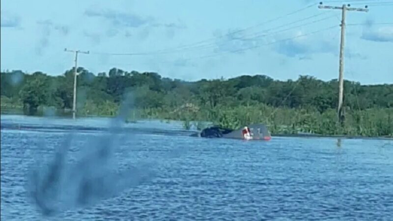 Margarita: padre e hija cayeron al arroyo en zona de Ruta 87S
