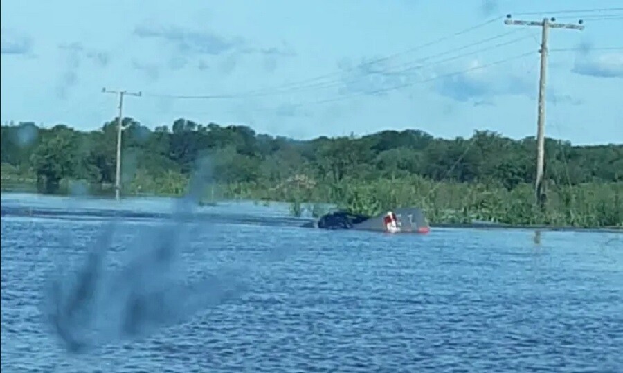 Margarita: padre e hija cayeron al arroyo en zona de Ruta 87S