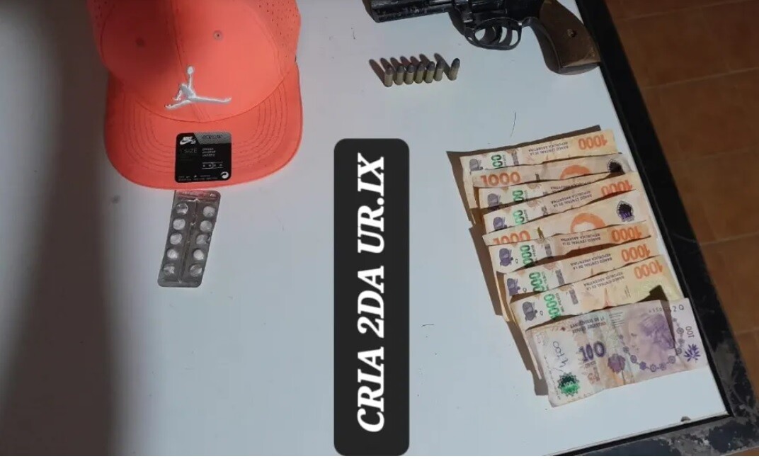 Reconquista: persecución policial con detenidos. Secuestraron un revolver cargado y municiones