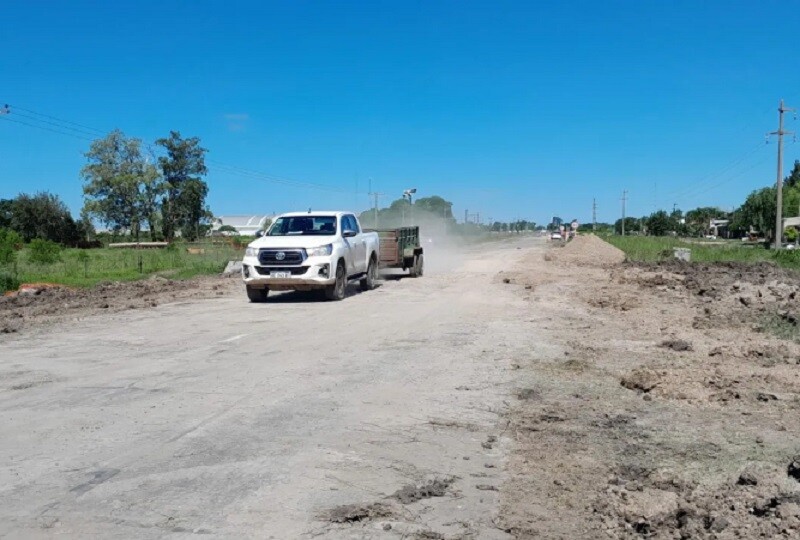 Reconquista: Vialidad rehabilitó el tránsito en la Ruta 40 ¿Cómo quedó el entubado?