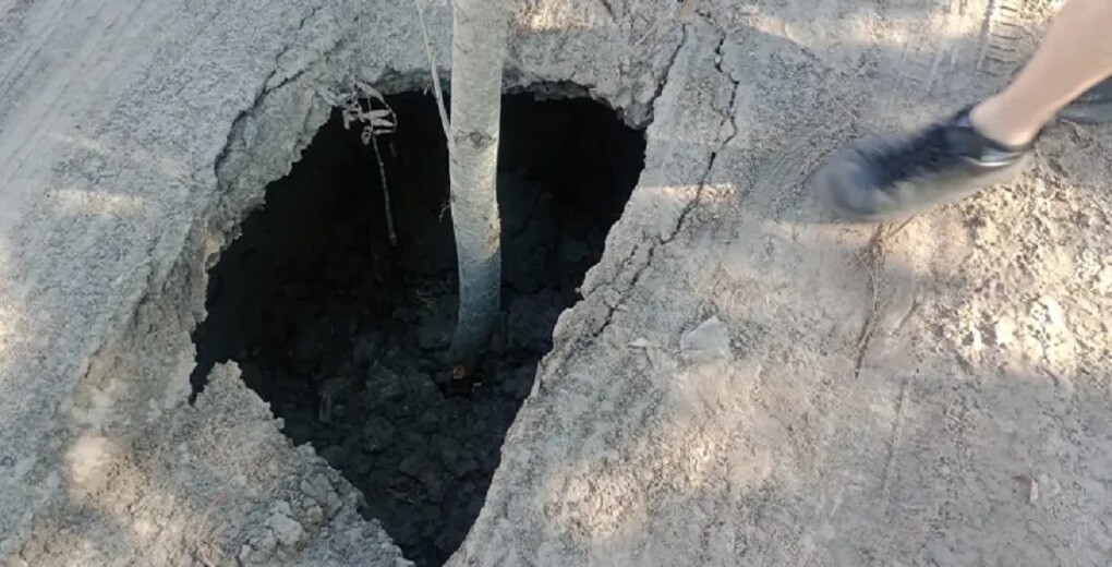 Reconquista: Reportaron un socavón en calle General Obligado ¿Qué paso con el reclamo?