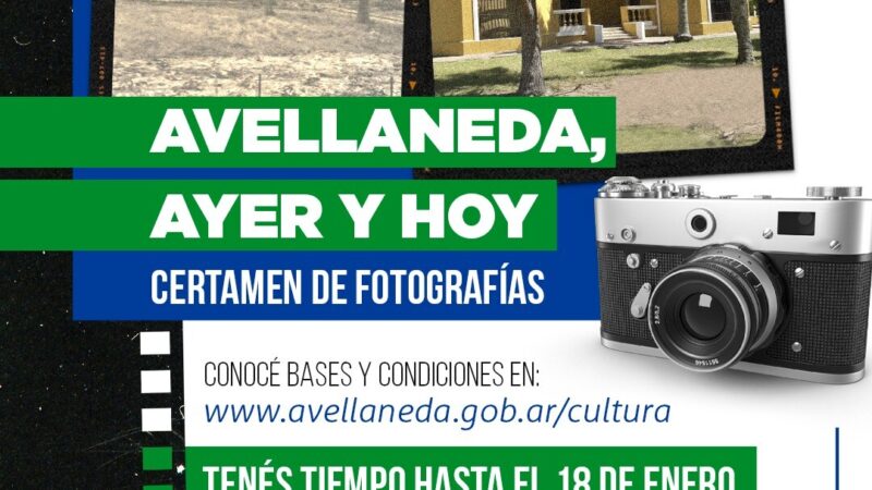 Concursos de fotografía: «Avellaneda, ayer y hoy» y «Navidad en la ciudad»