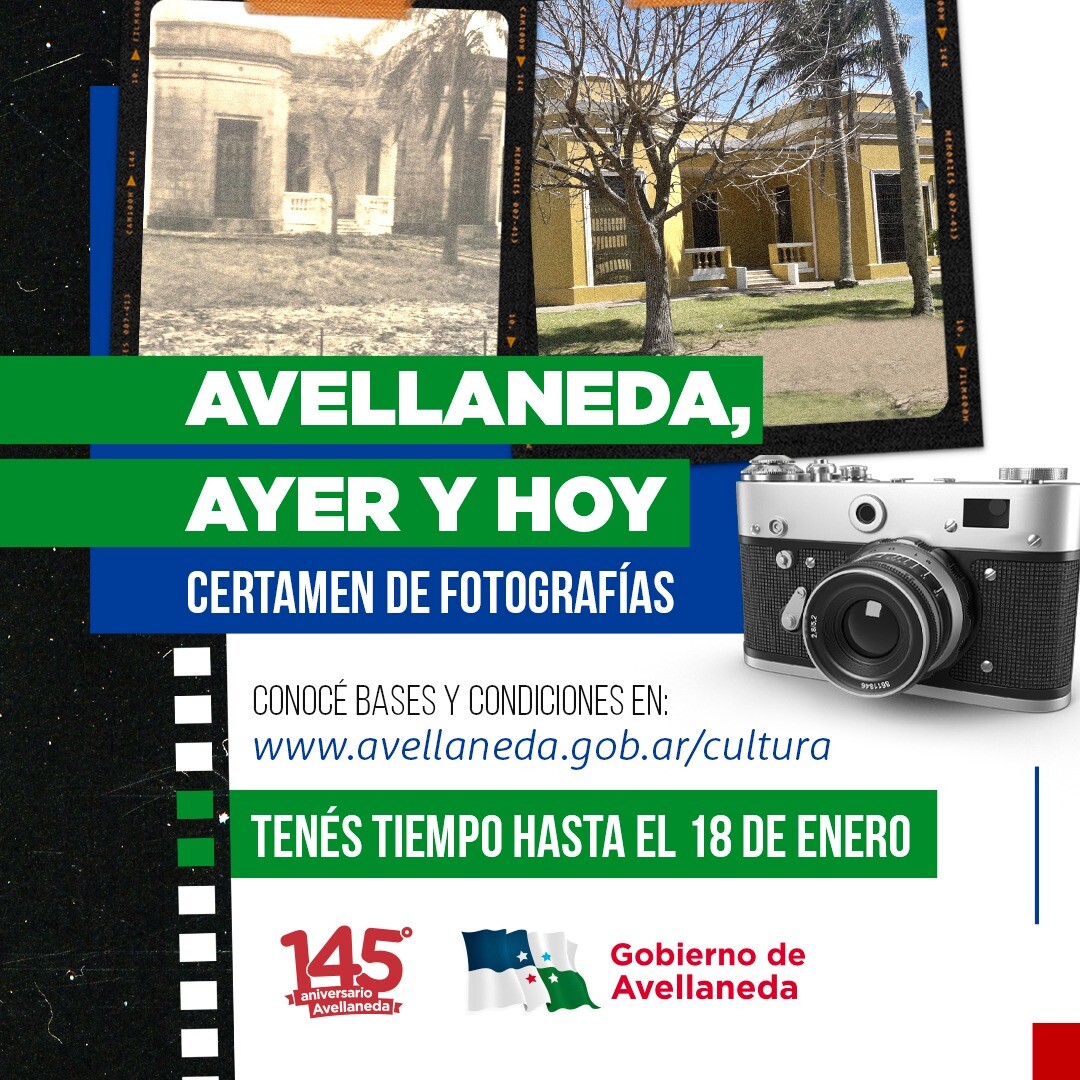 Concursos de fotografía: «Avellaneda, ayer y hoy» y «Navidad en la ciudad»