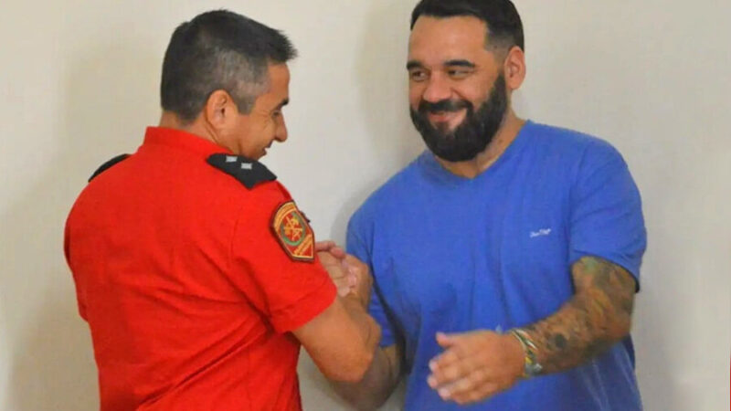 El diputado Rojas reconoció a bomberos zapadores de Vera