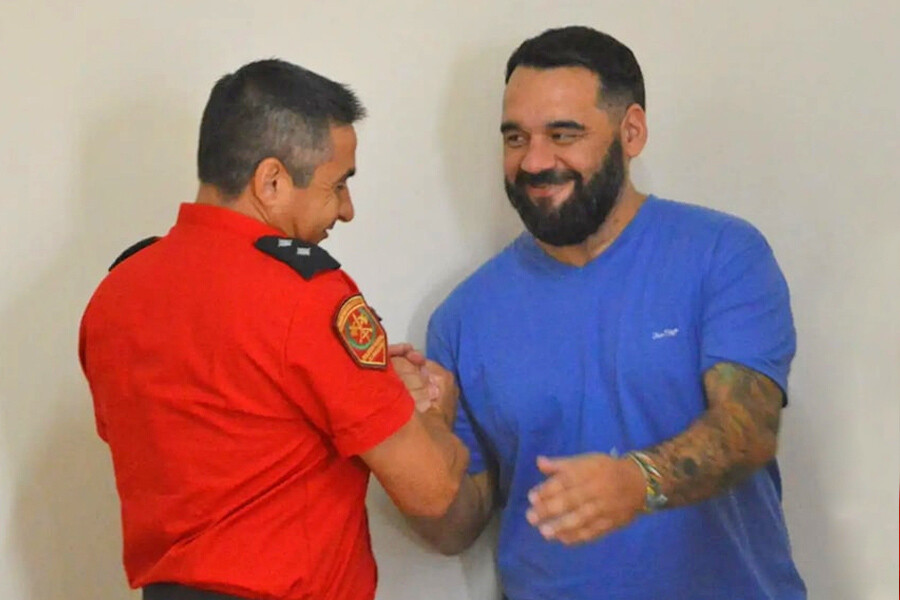 El diputado Rojas reconoció a bomberos zapadores de Vera