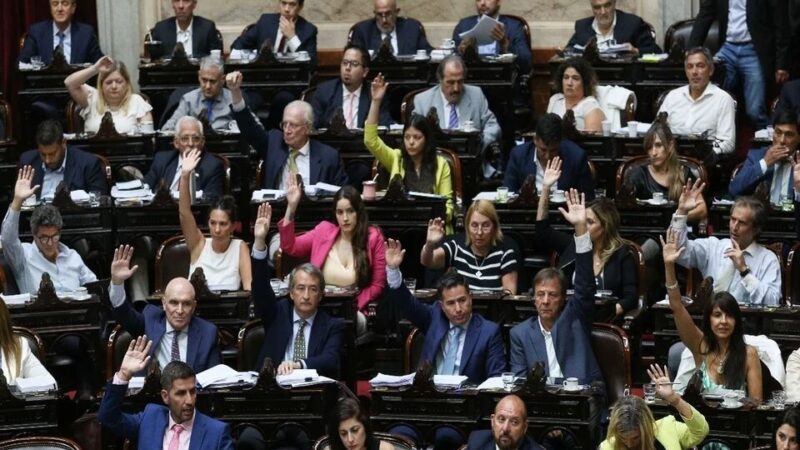 Diputados aprobó la emergencia en seis áreas solicitadas por Milei