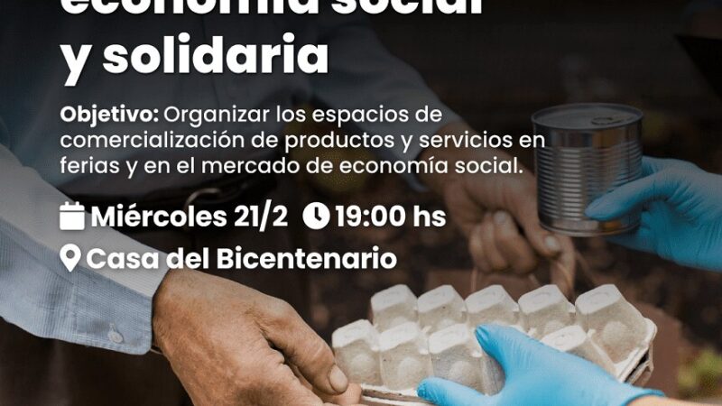 Encuentro de trabajadores y emprendedores de la economía social y solidaria