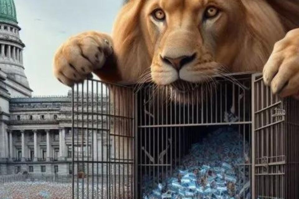 Milei alienta la aprobación de la ley ómnibus en redes sociales