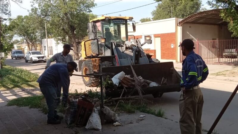 Reconquista: trabajos de recolección, limpieza y reparación lunes 19 de febrero