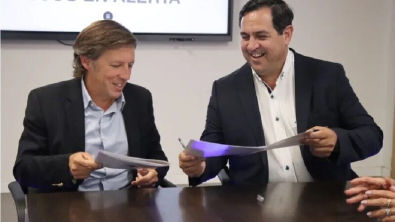El intendente Vallejos firmó convenio para incorporar «Ojos en alerta» ¿En qué consiste?