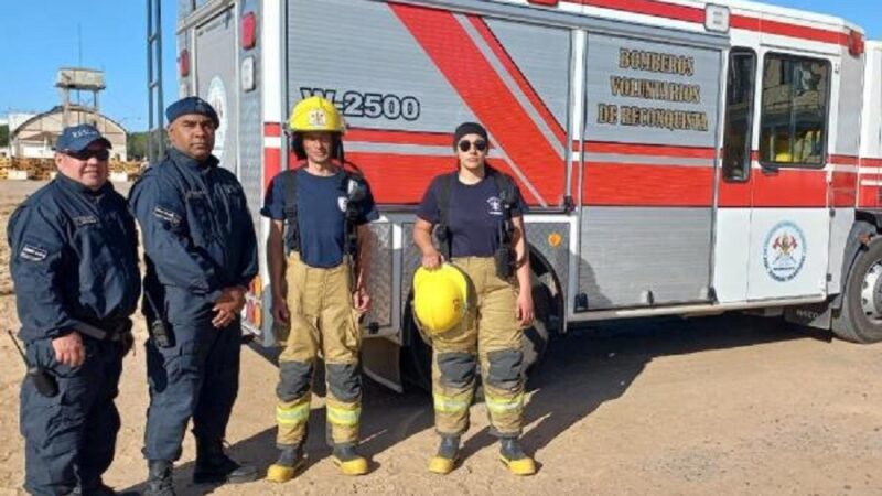 Bomberos Voluntarios hicieron un llamado a la prevención de incendios forestales