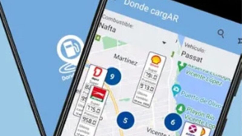 CargAR, una app para saber dónde hay nafta más barata