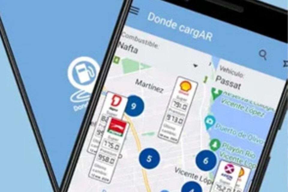 CargAR, una app para saber dónde hay nafta más barata